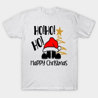 Ho! Ho! Ho! Happy Christmas. T-Shirt